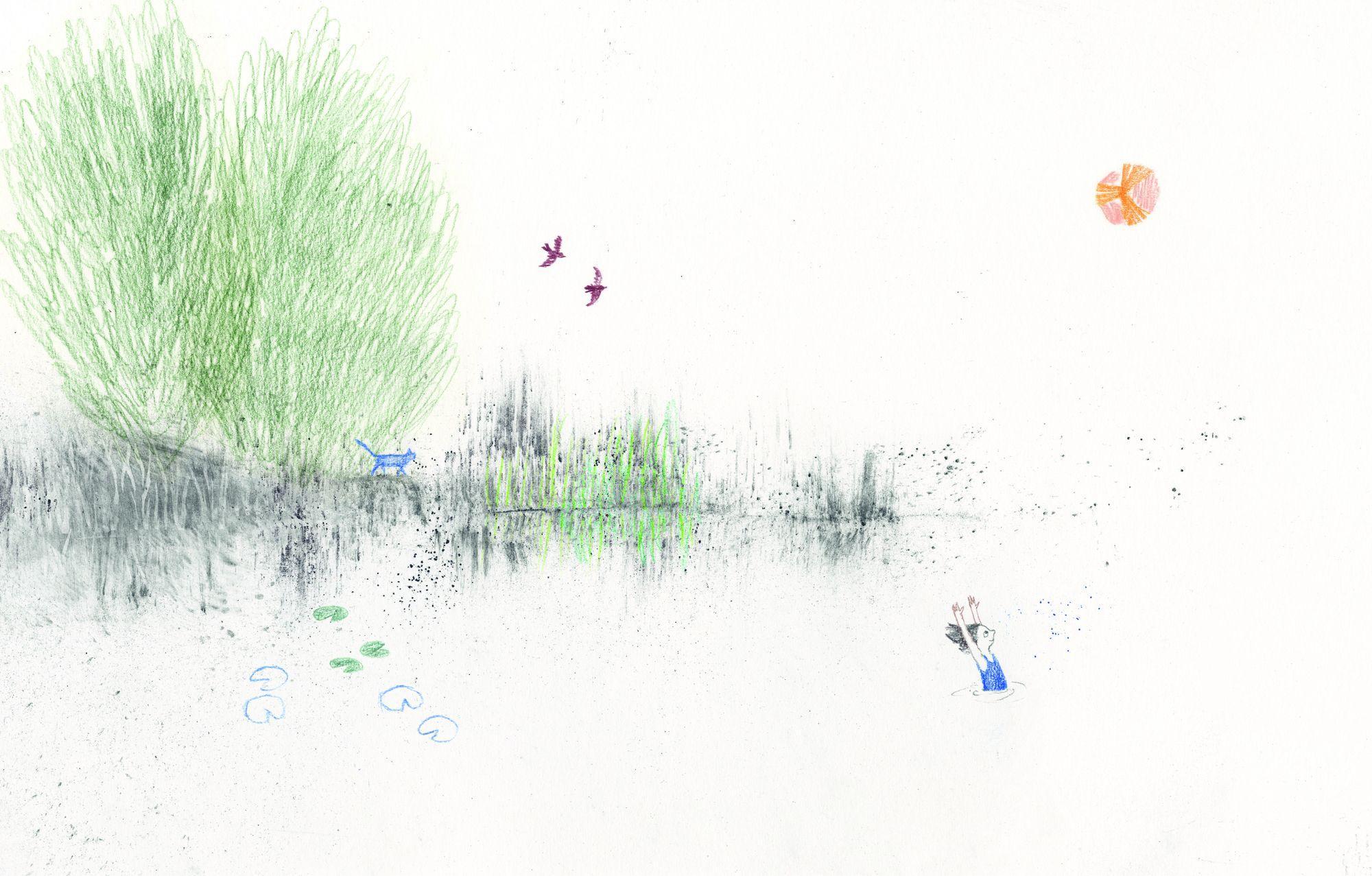 Beispielinhalt (Bild) Gedanken denken