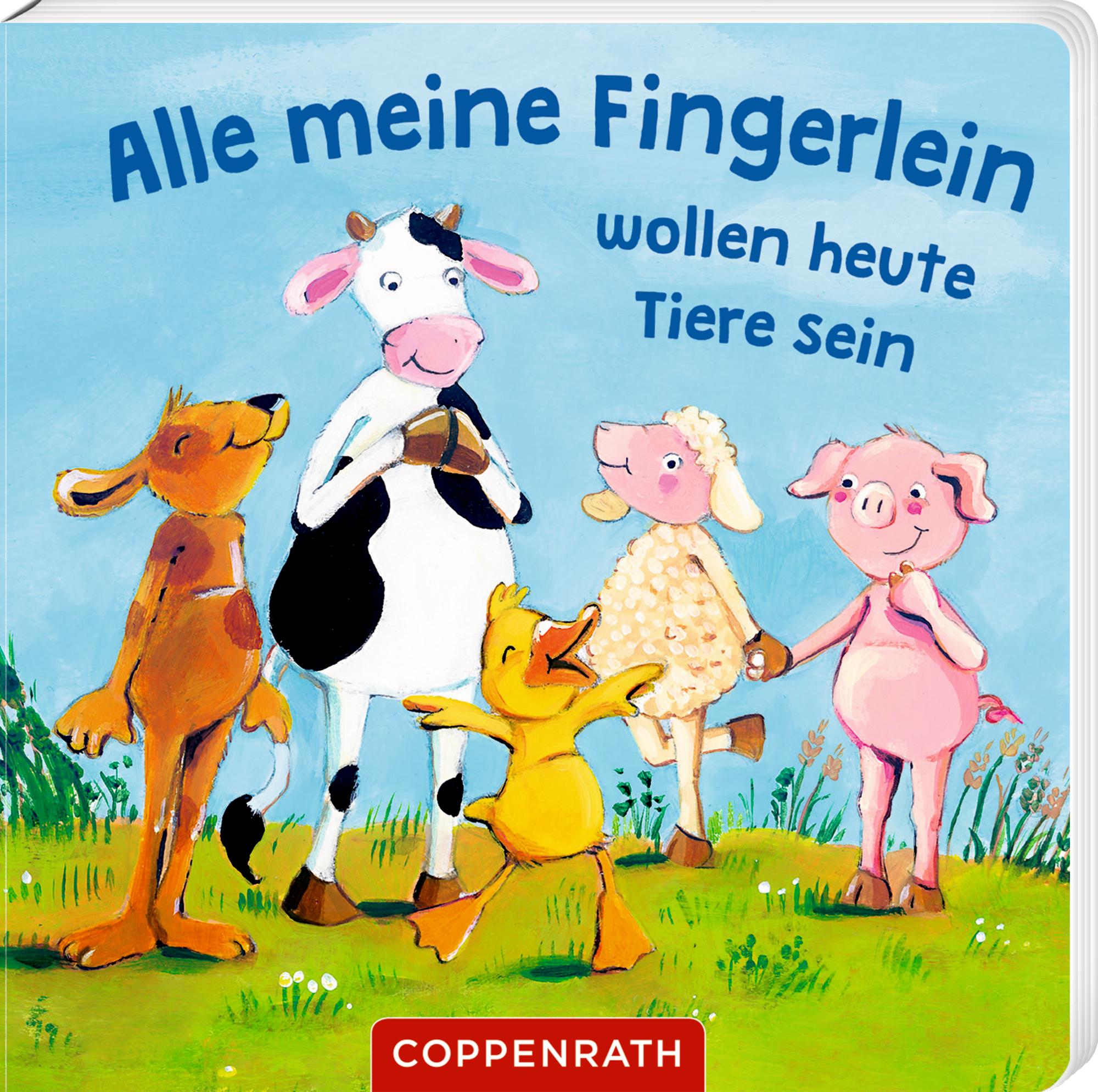 Vorderes Coverbild Mein liebster Fingerpuppen-Handschuh: Alle meine Fingerlein wollen heute Tiere sein