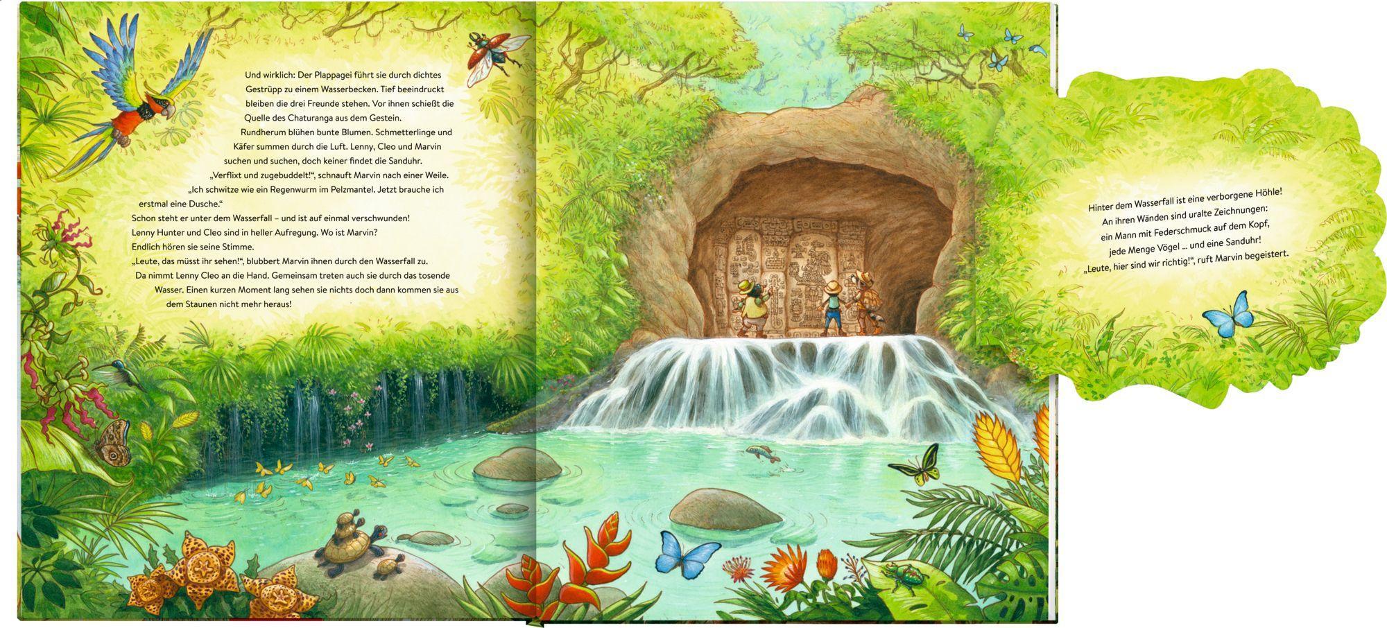 Beispielinhalt (Bild) Lenny Hunter - Die magische Sanduhr (Bd.1)