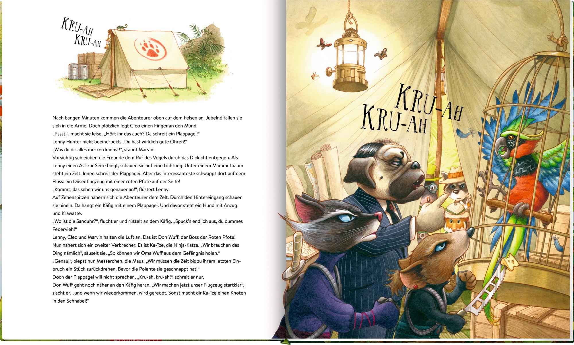 Beispielinhalt (Bild) Lenny Hunter - Die magische Sanduhr (Bd.1)