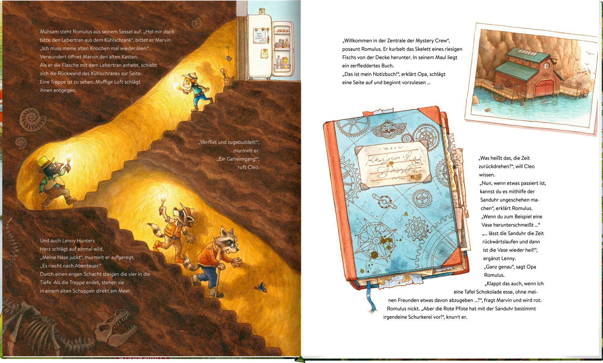 Beispielinhalt (Bild) Lenny Hunter - Die magische Sanduhr (Bd.1)