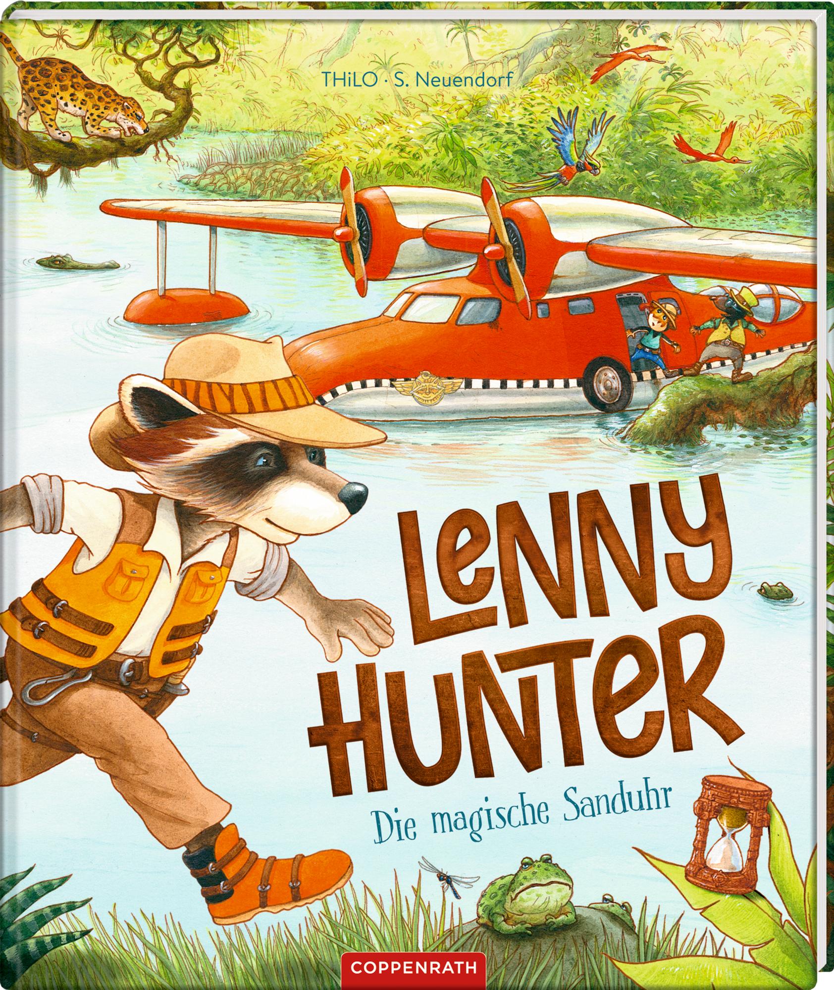 Vorderes Coverbild Lenny Hunter - Die magische Sanduhr (Bd.1)