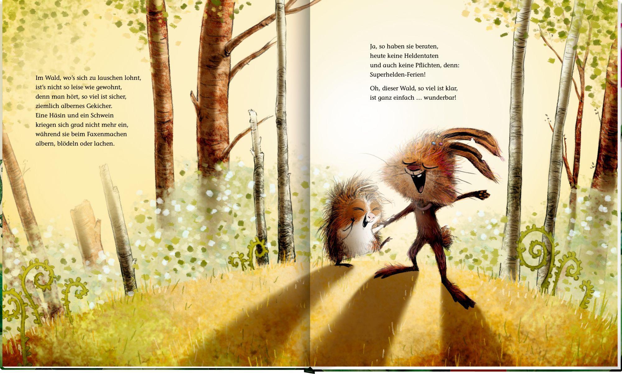 Beispielinhalt (Bild) Jessi, die Raubhäsin (Klein, aber oho!)