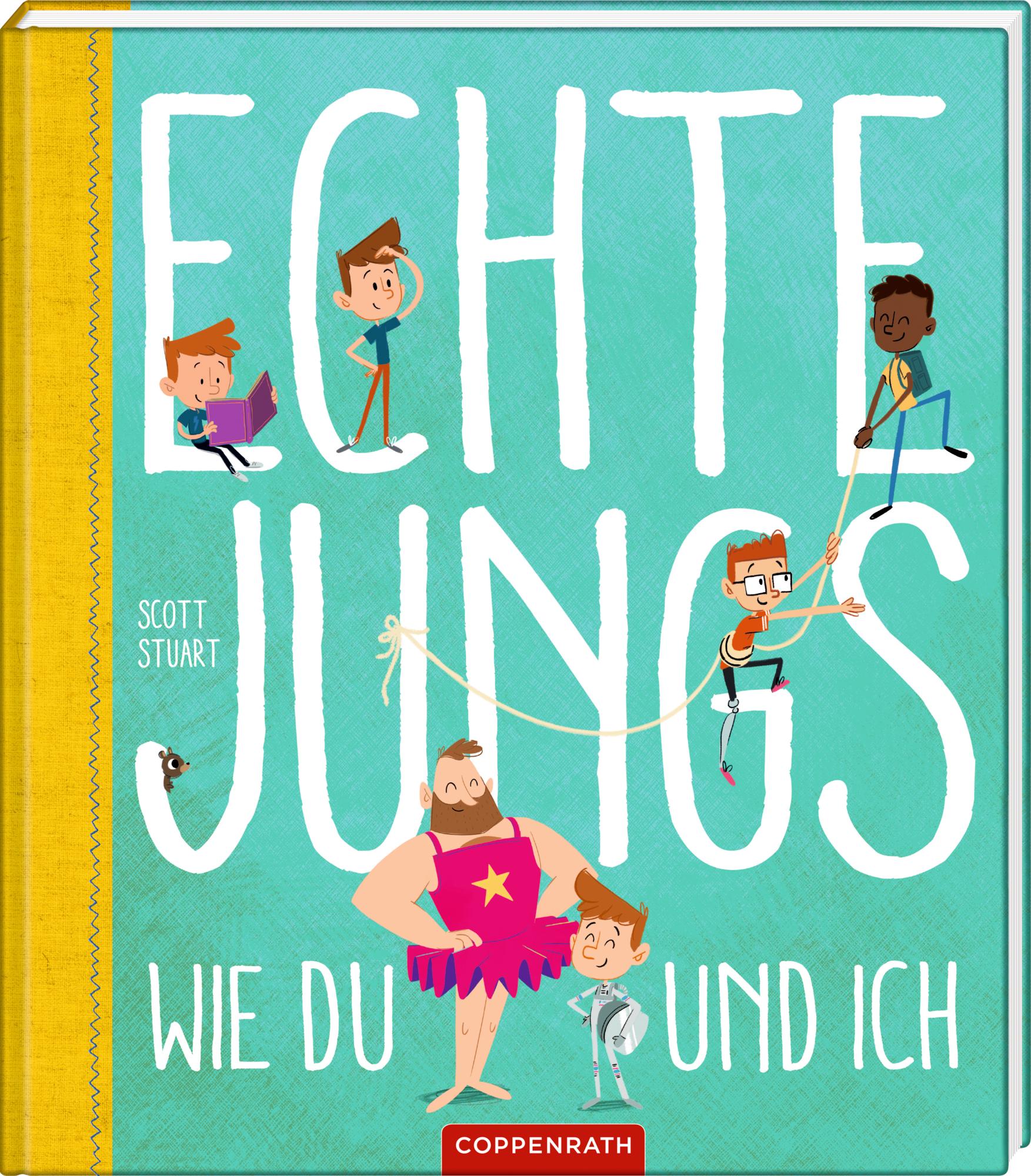 Vorderes Coverbild Echte Jungs wie du und ich