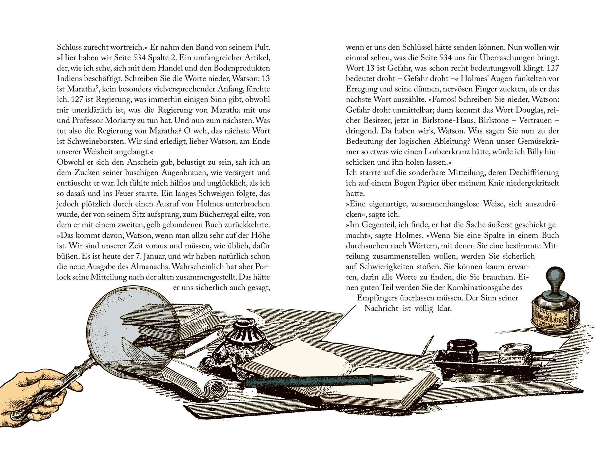 Beispielinhalt (Bild) Sherlock Holmes Bd. 6