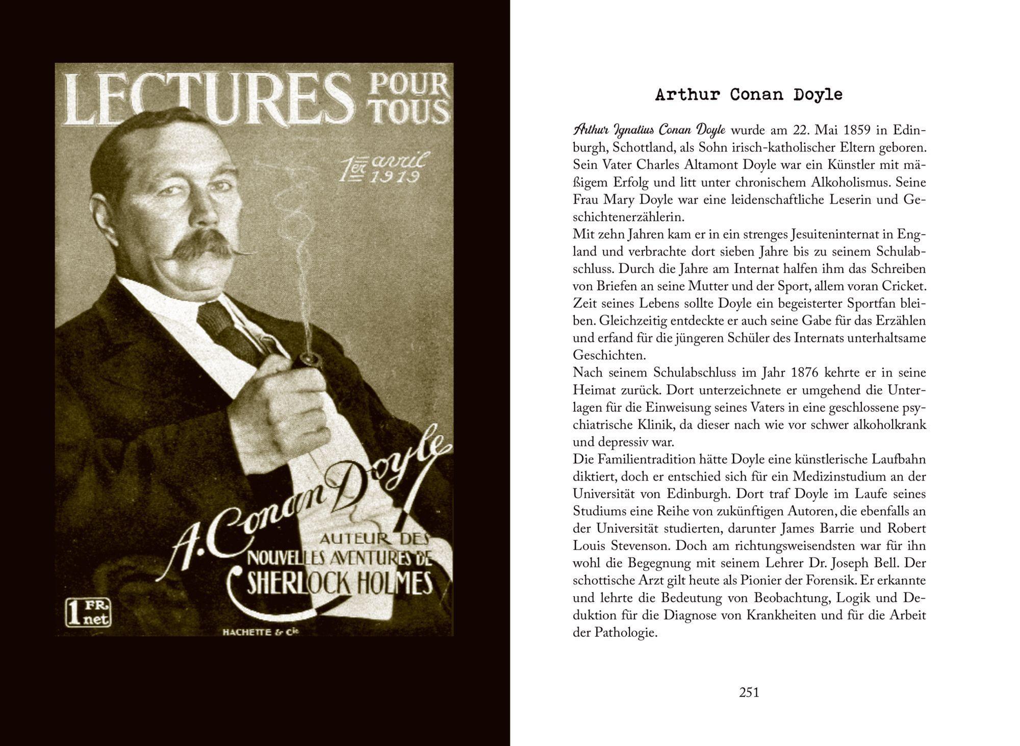 Beispielinhalt (Bild) Sherlock Holmes Bd. 6