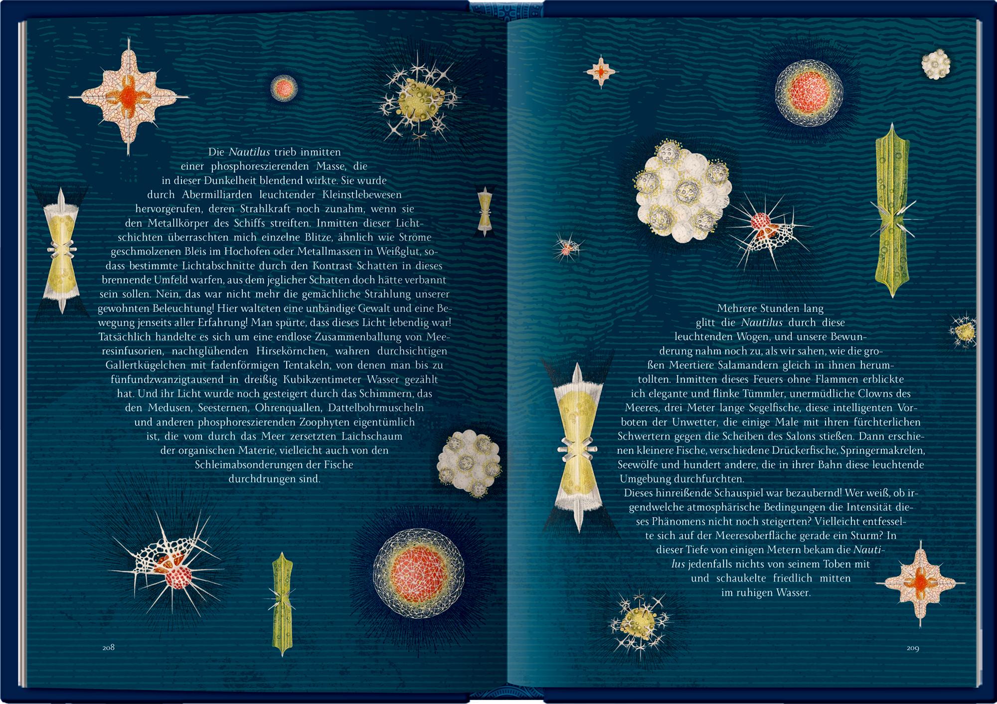 Beispielinhalt (Bild) 20 000 Meilen unter den Meeren