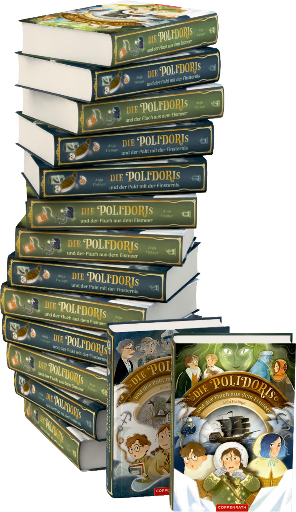 Beispielinhalt (Bild) Die Polidoris und der Fluch aus dem Eismeer (Bd. 2)