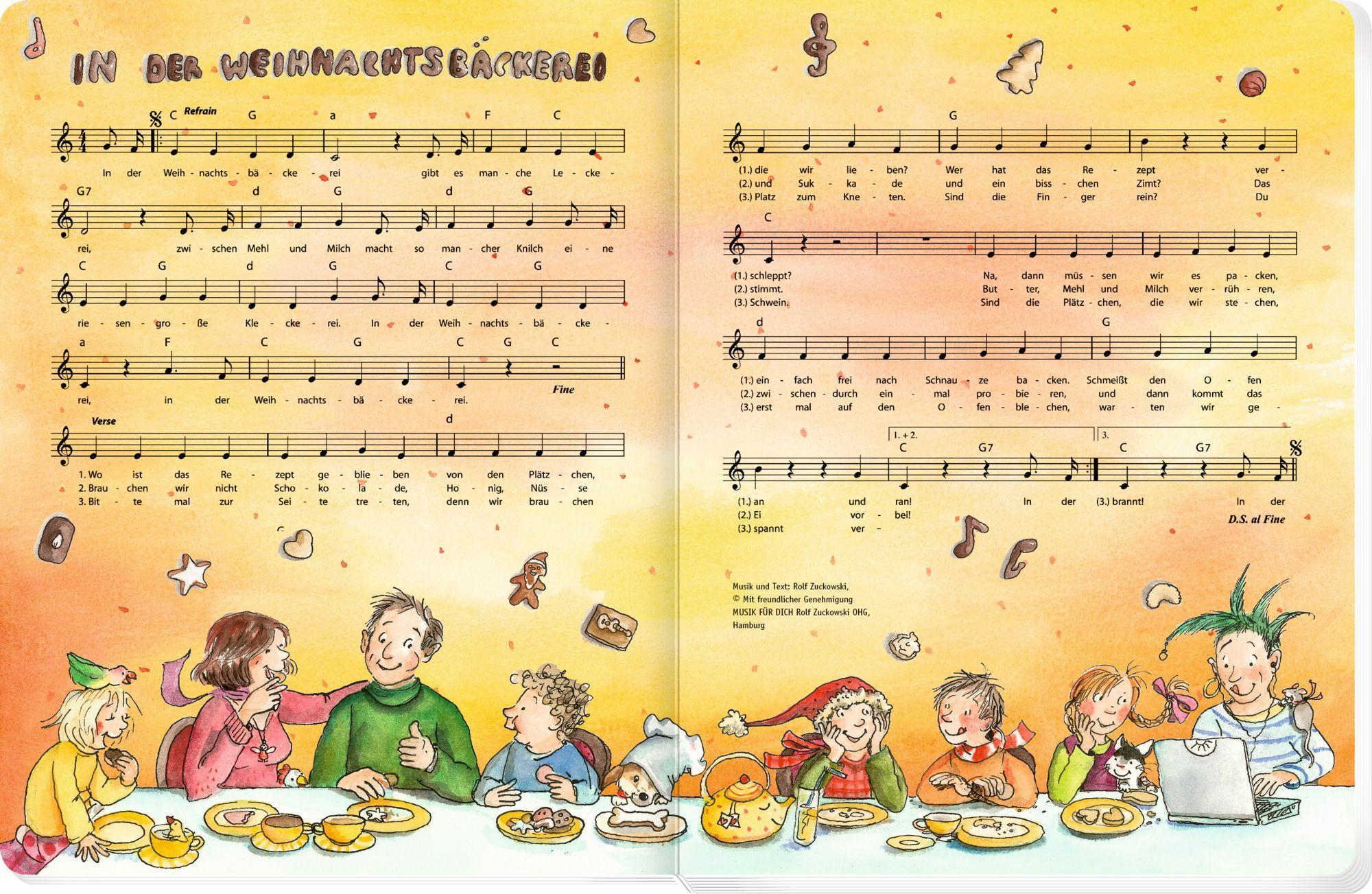 Beispielinhalt (Bild) In der Weihnachtsbäckerei