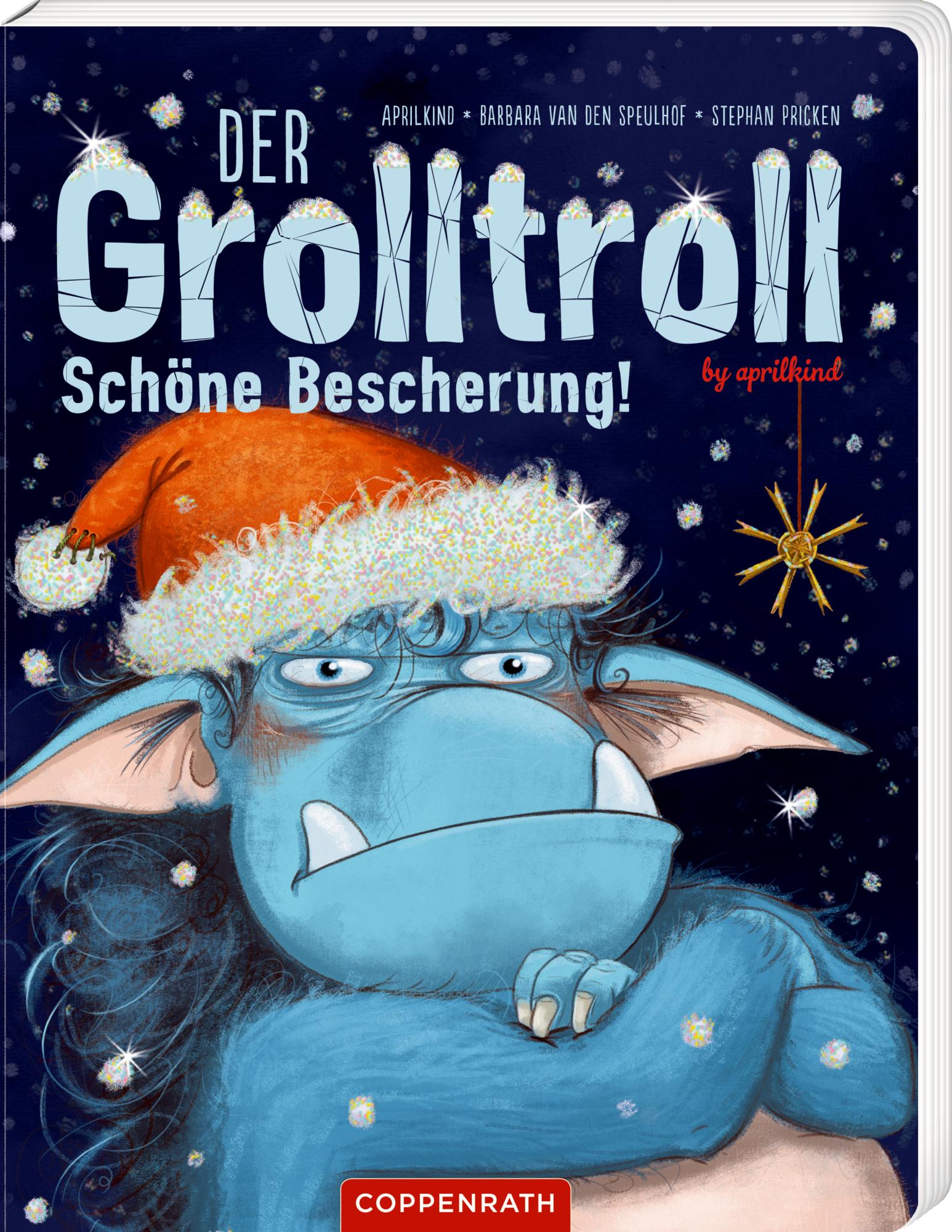 Vorderes Coverbild Der Grolltroll - Schöne Bescherung! (Pappbilderbuch)