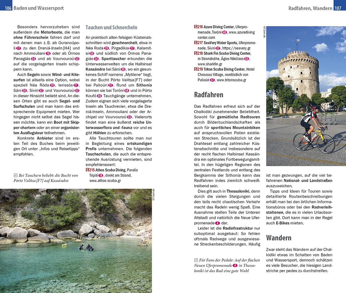 Beispielinhalt (Bild) Reise Know-How MeinTrip Chalkidiki mit Thessaloníki