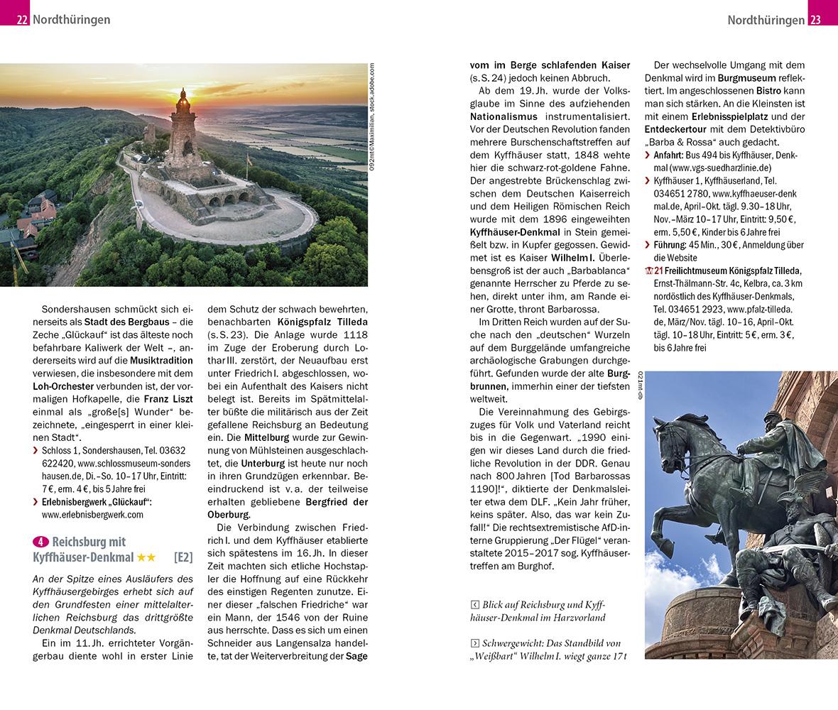 Beispielinhalt (Bild) Reise Know-How MeinTrip Thüringen