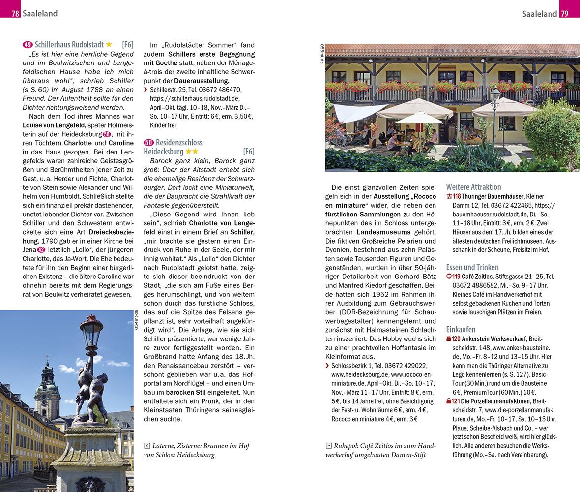 Beispielinhalt (Bild) Reise Know-How MeinTrip Thüringen