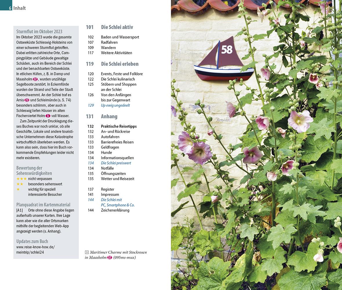 Beispielinhalt (Bild) Reise Know-How MeinTrip Schlei mit Schleswig und Eckernförde