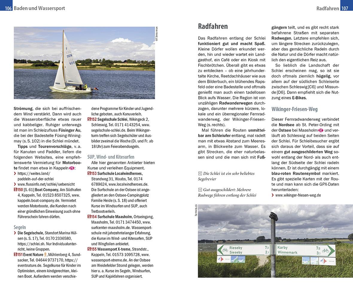 Beispielinhalt (Bild) Reise Know-How MeinTrip Schlei mit Schleswig und Eckernförde