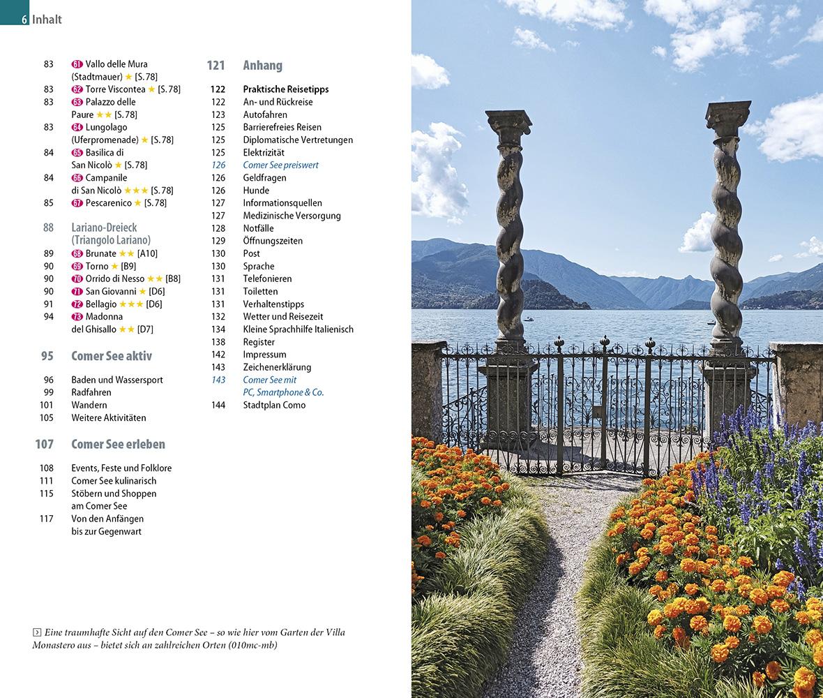 Beispielinhalt (Bild) Reise Know-How MeinTrip Comer See