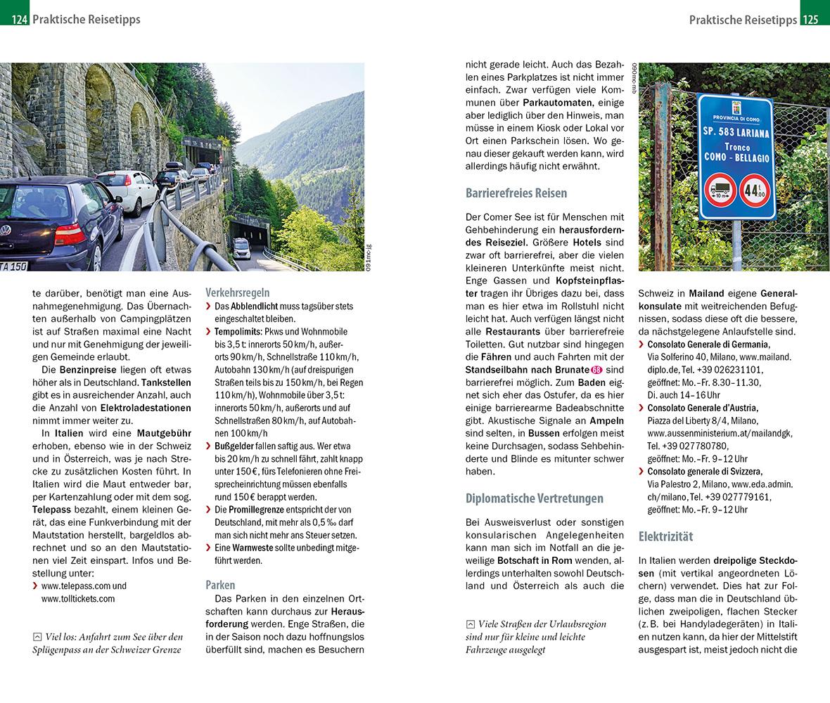 Beispielinhalt (Bild) Reise Know-How MeinTrip Comer See