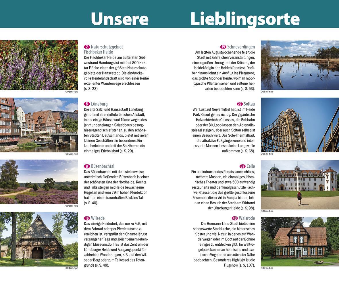 Beispielinhalt (Bild) Reise Know-How MeinTrip Lüneburger Heide