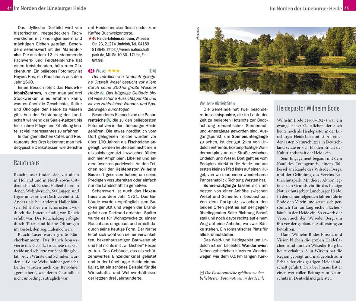 Beispielinhalt (Bild) Reise Know-How MeinTrip Lüneburger Heide