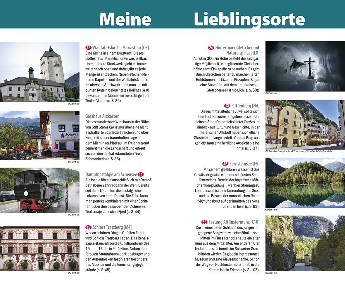 Beispielinhalt (Bild) Reise Know-How MeinTrip Tirol