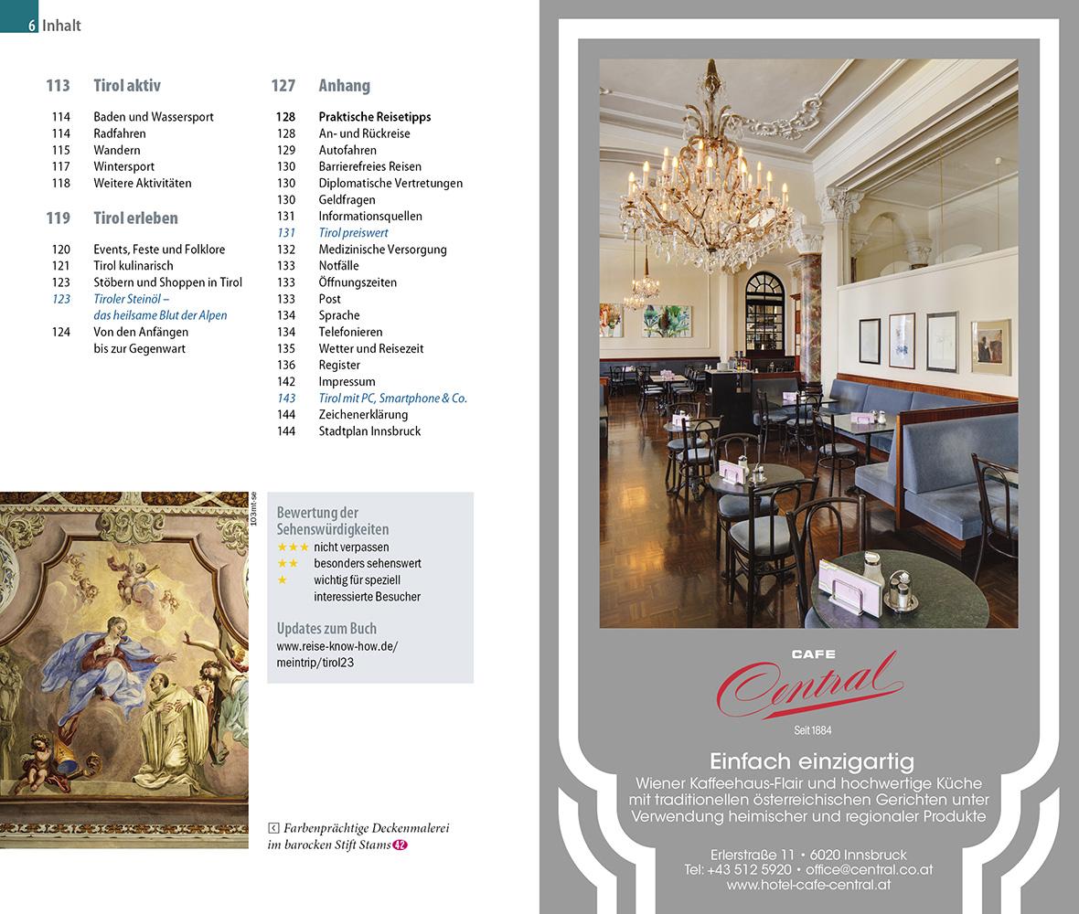 Beispielinhalt (Bild) Reise Know-How MeinTrip Tirol