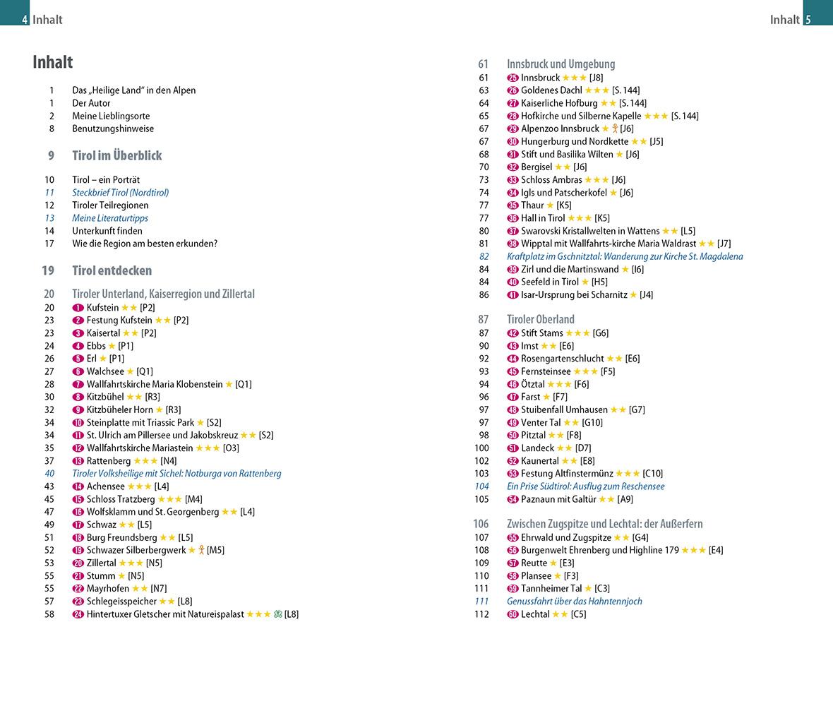 Beispielinhalt (Bild) Reise Know-How MeinTrip Tirol