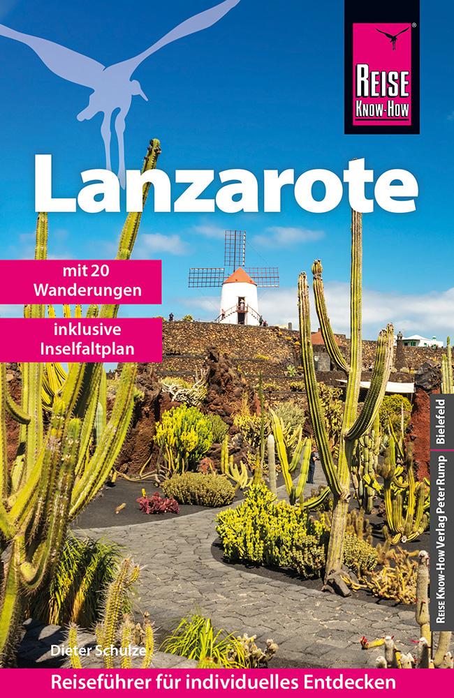 Vorderes Coverbild Reise Know-How Reiseführer Lanzarote