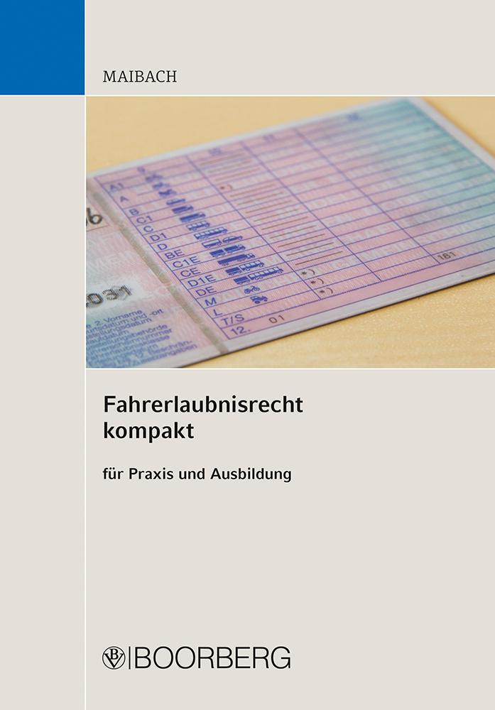 Vorderes Coverbild Fahrerlaubnisrecht kompakt