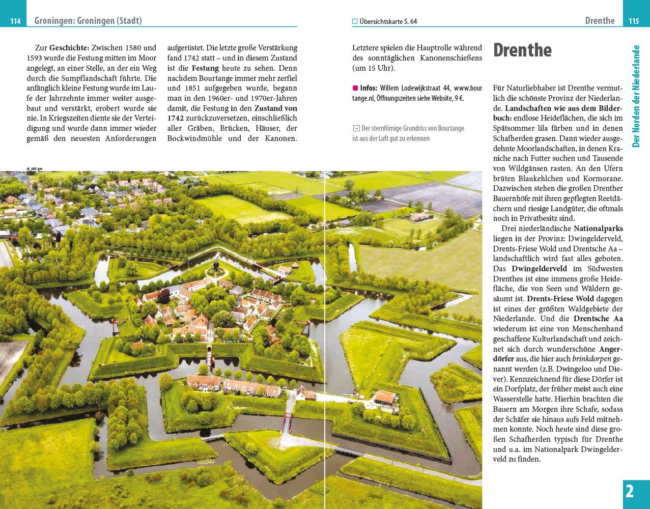 Beispielinhalt (Bild) Reise Know-How Reiseführer Niederlande