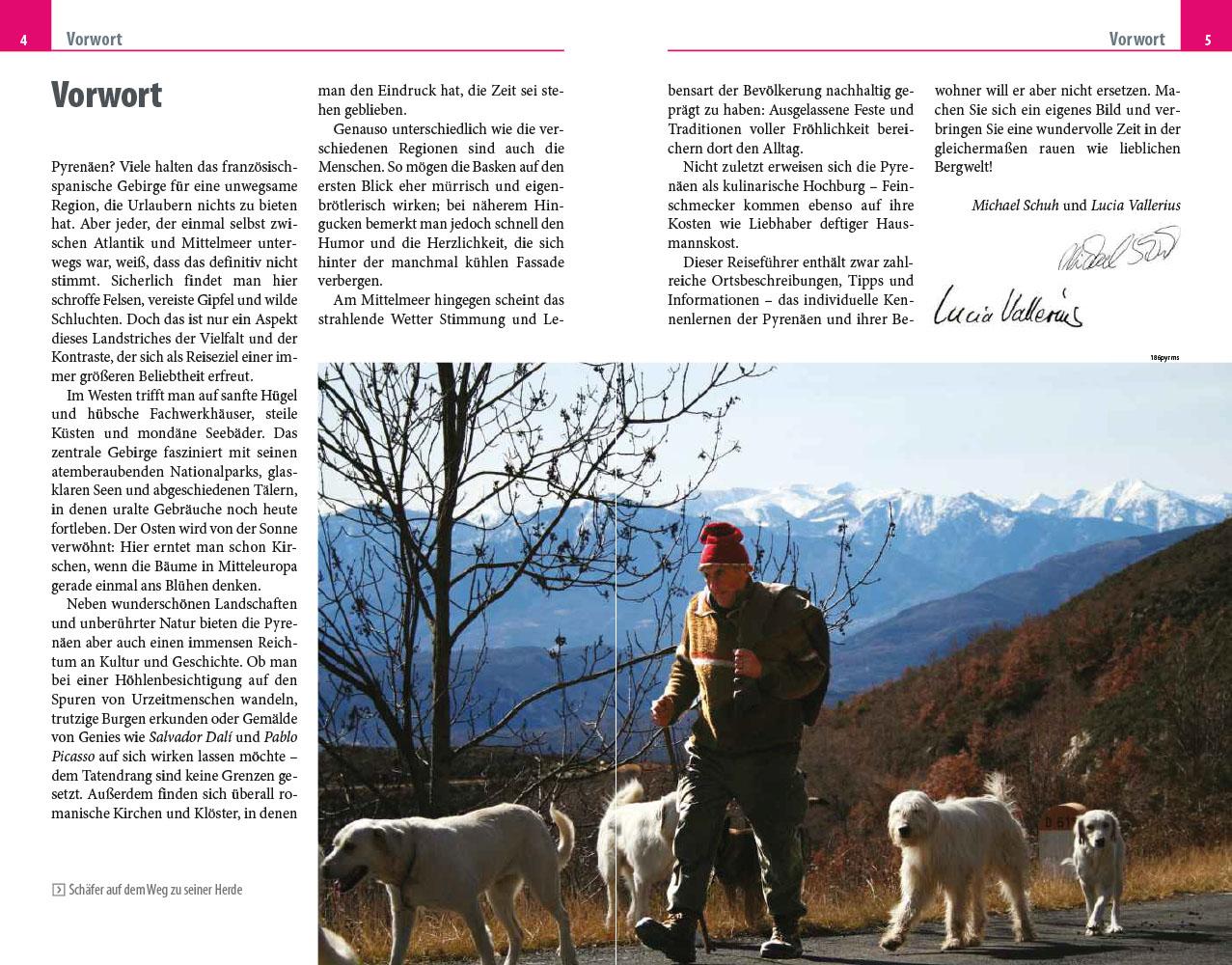 Beispielinhalt (Bild) Reise Know-How Reiseführer Pyrenäen