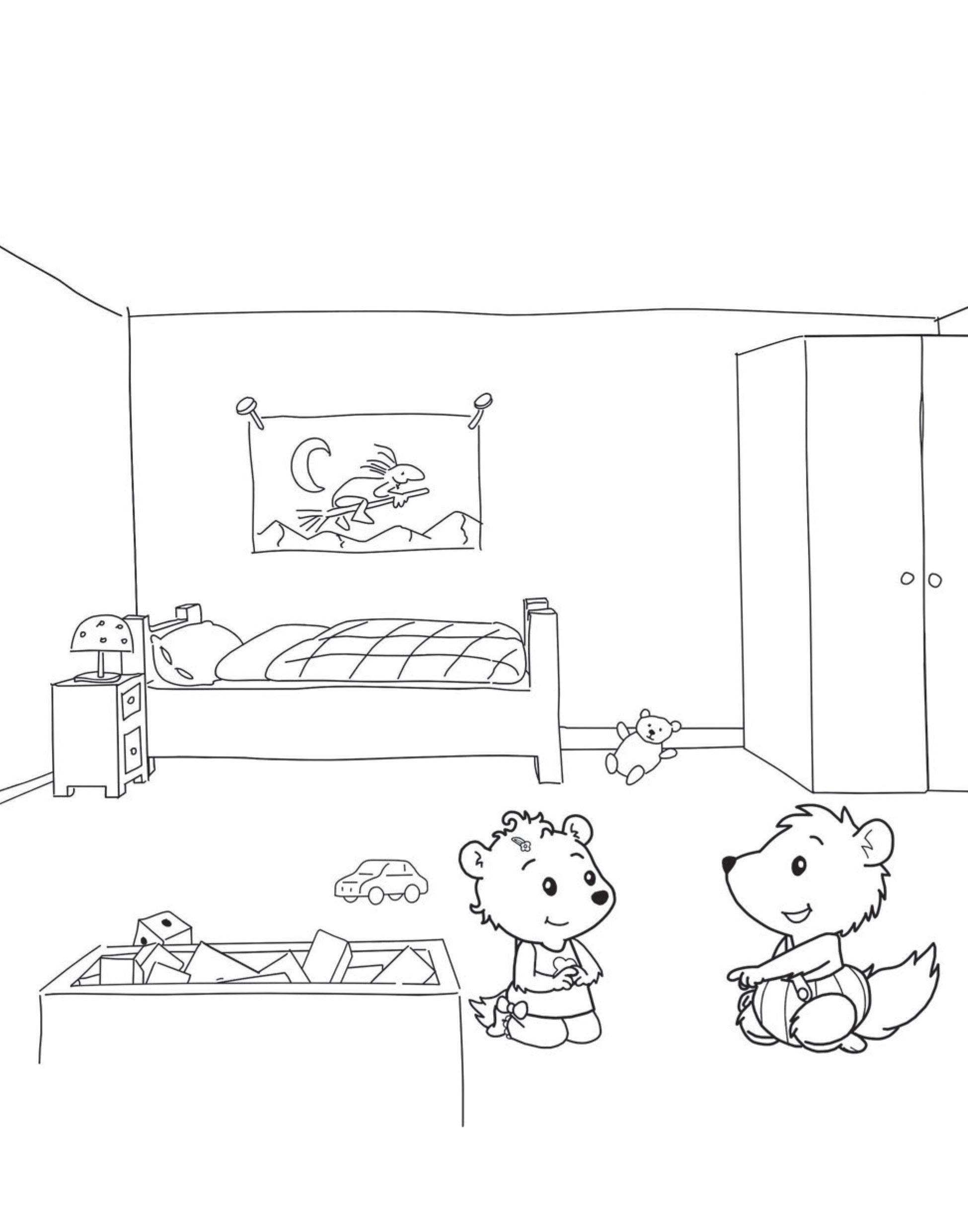 Beispielinhalt (Bild) Bobo Siebenschläfer Wasserzauber: Einfach mit Wasser malen!