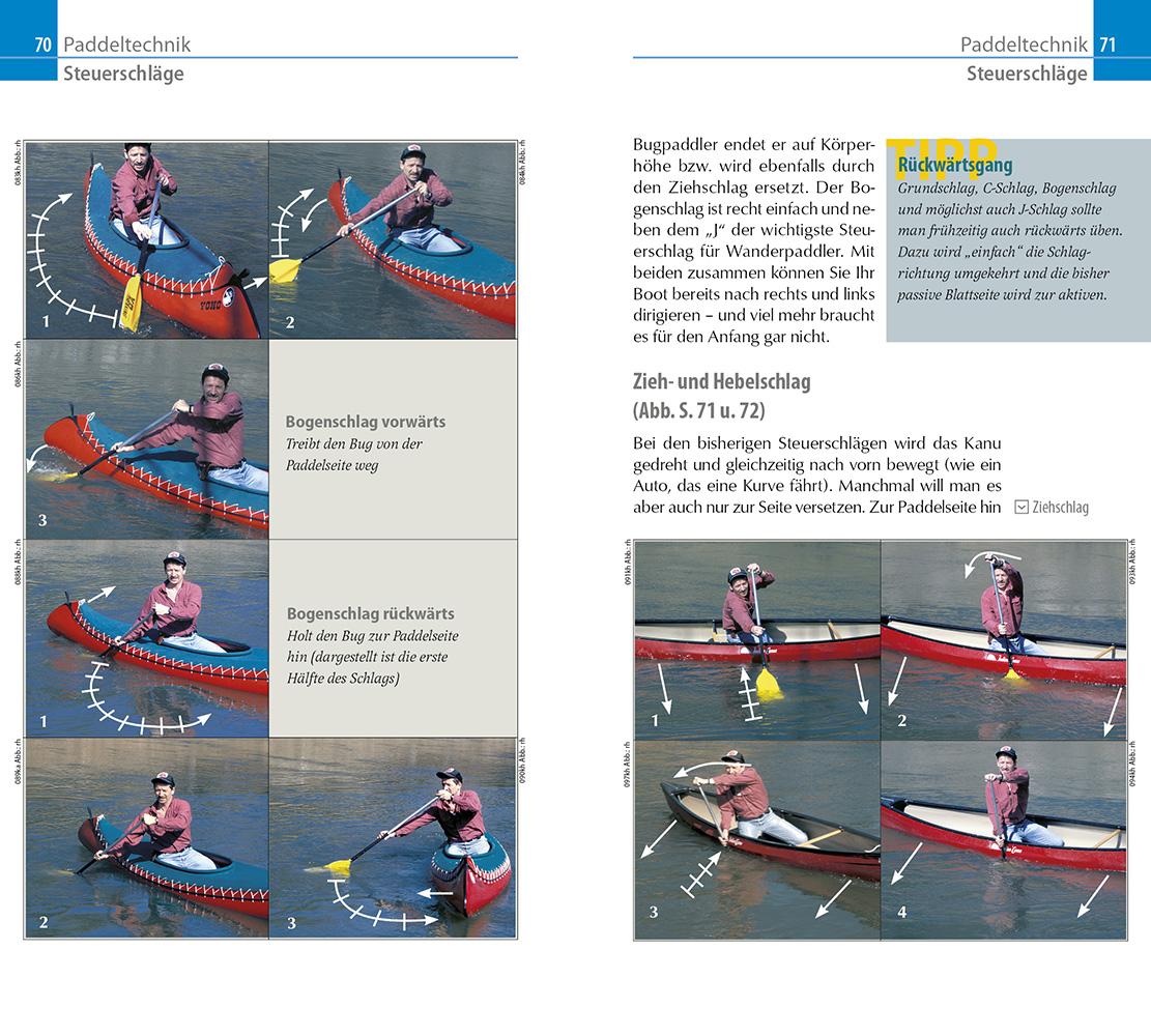 Beispielinhalt (Bild) Reise Know-How Kanu-Handbuch