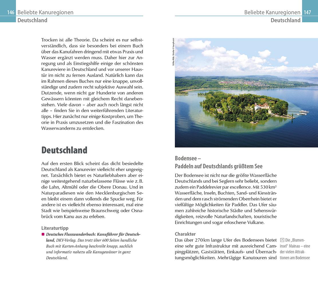 Beispielinhalt (Bild) Reise Know-How Kanu-Handbuch
