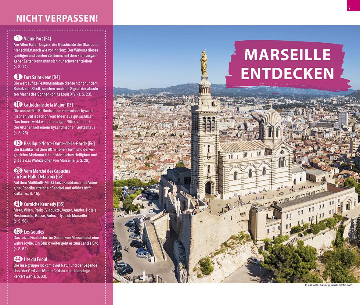 Beispielinhalt (Bild) Reise Know-How CityTrip Marseille