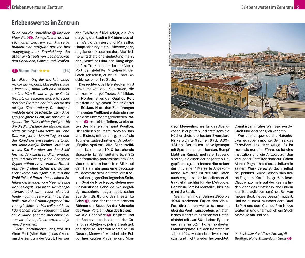 Beispielinhalt (Bild) Reise Know-How CityTrip Marseille