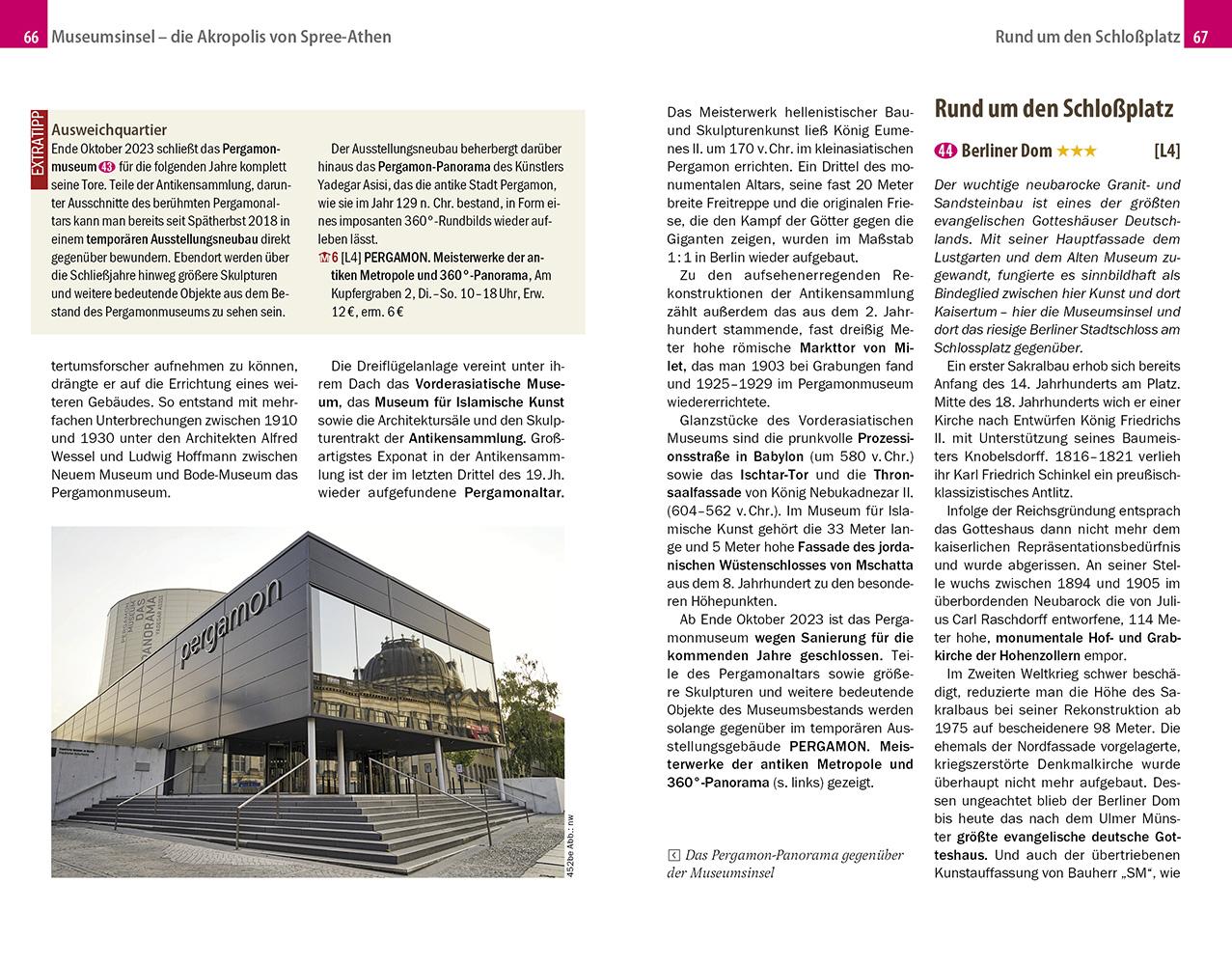 Beispielinhalt (Bild) Reise Know-How Reiseführer Berlin mit Potsdam (CityTrip PLUS)