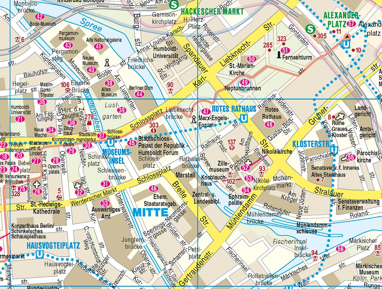 Beispielinhalt (Bild) Reise Know-How Reiseführer Berlin mit Potsdam (CityTrip PLUS)