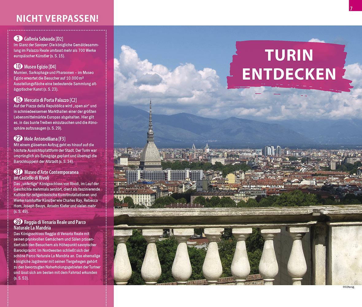 Beispielinhalt (Bild) Reise Know-How CityTrip Turin