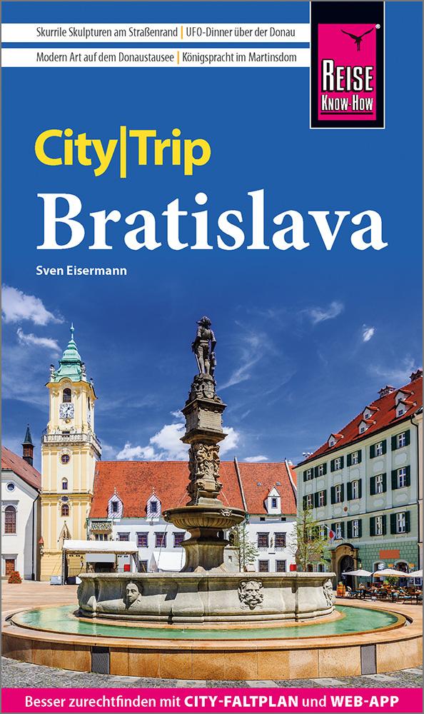 Vorderes Coverbild Reise Know-How CityTrip Bratislava / Pressburg