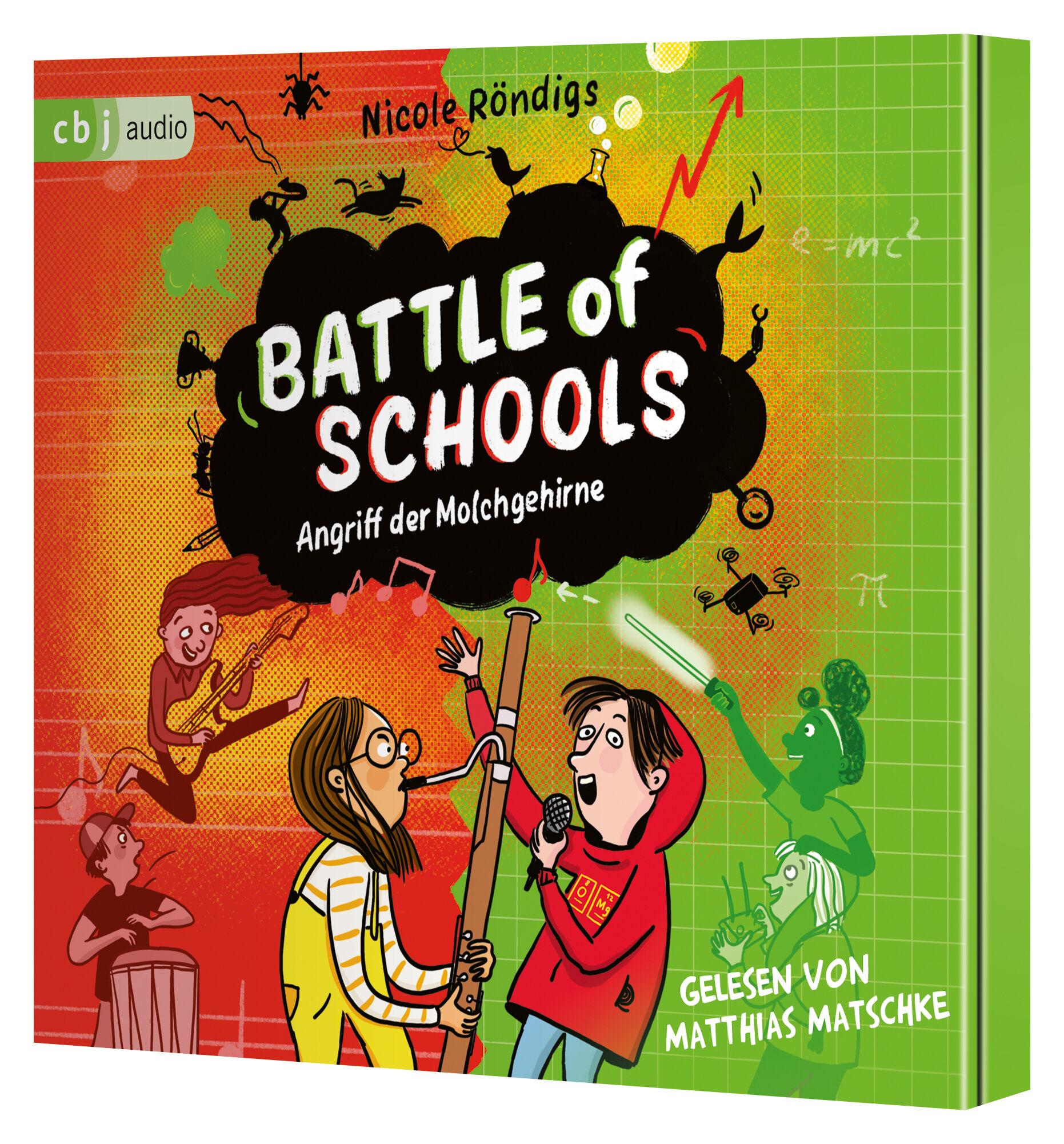 Beispielinhalt (Bild) Battle of Schools  - Angriff der Molchgehirne