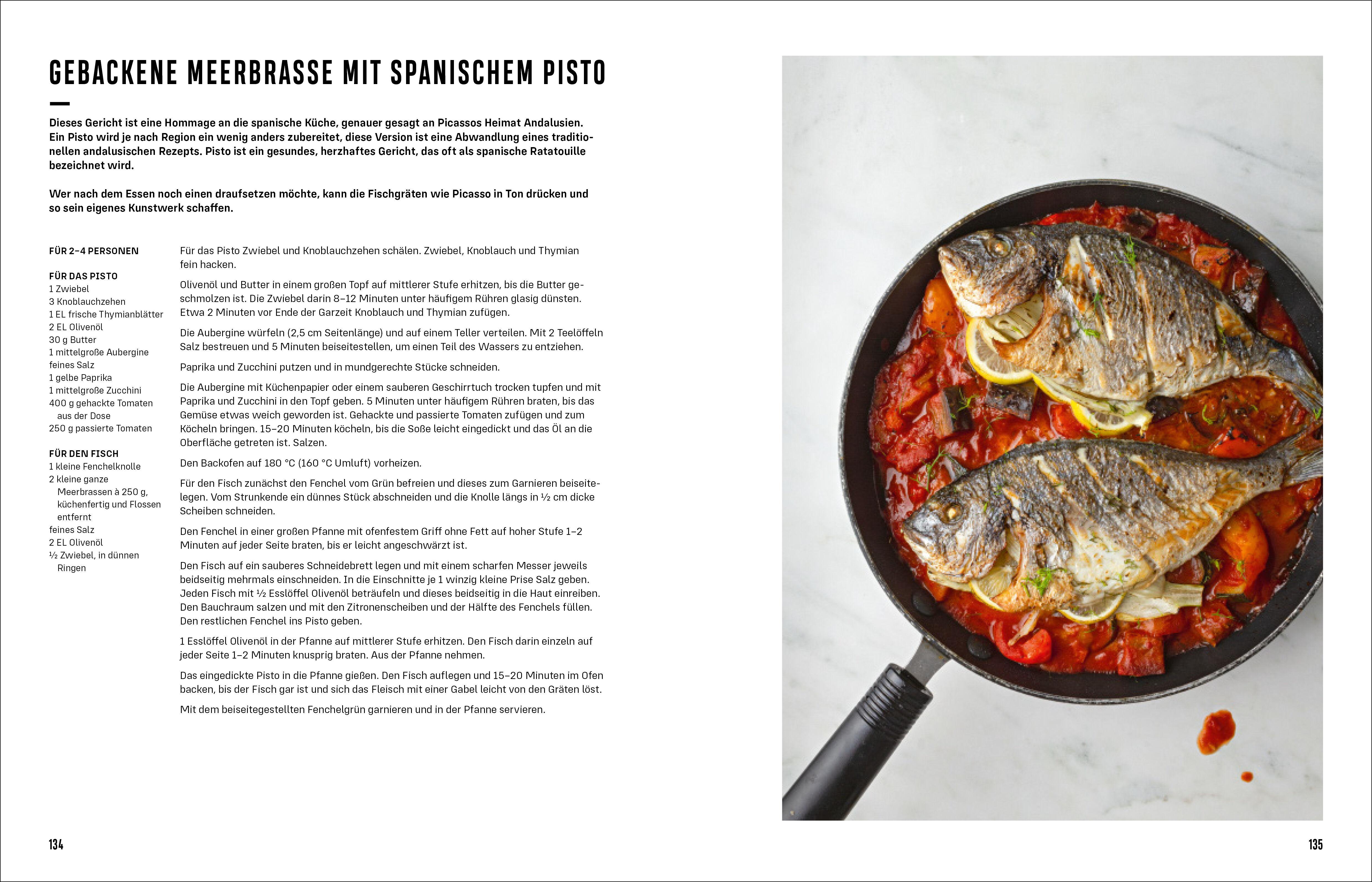 Beispielinhalt (Bild) Kunst Kochen