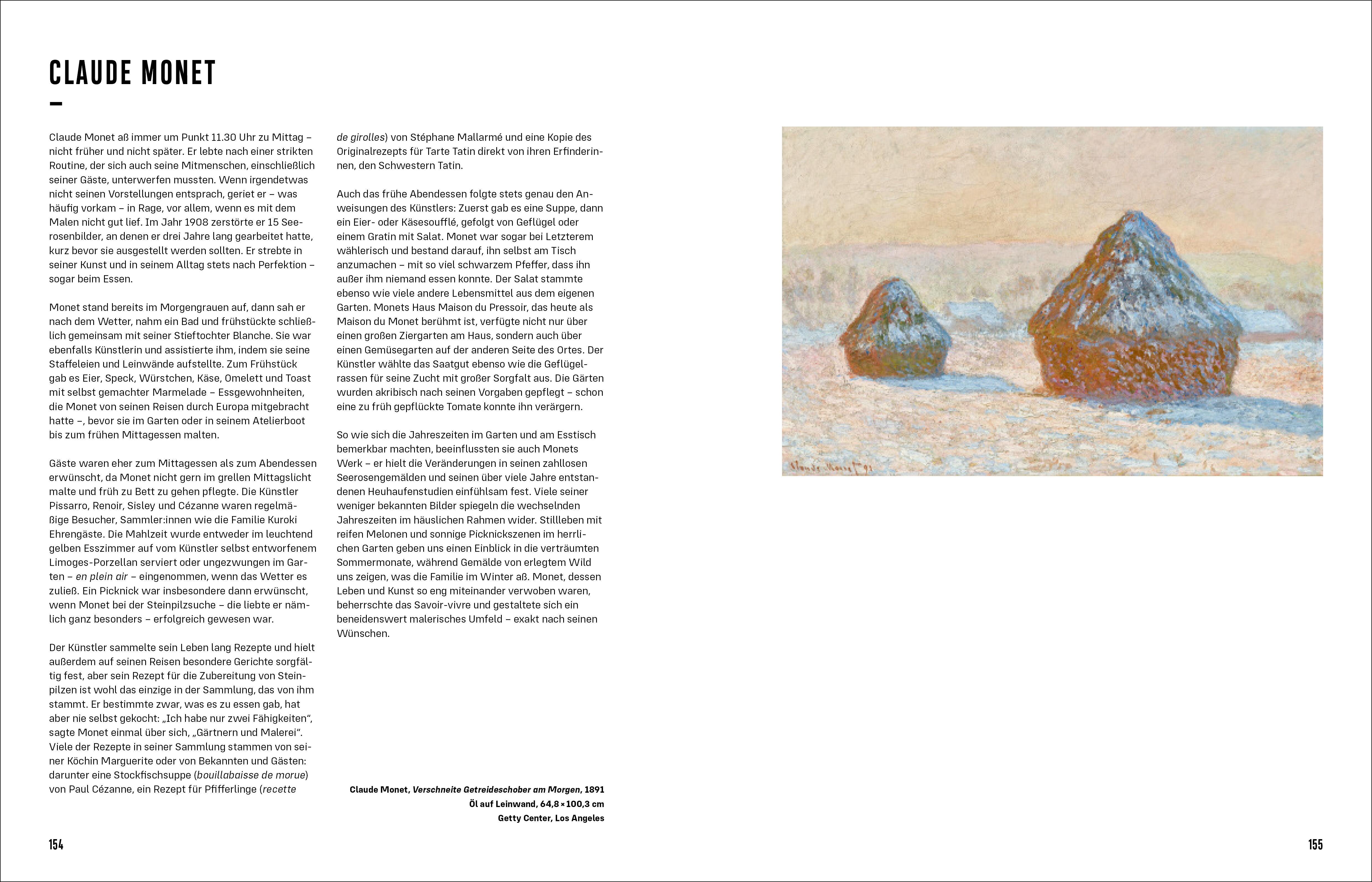 Beispielinhalt (Bild) Kunst Kochen