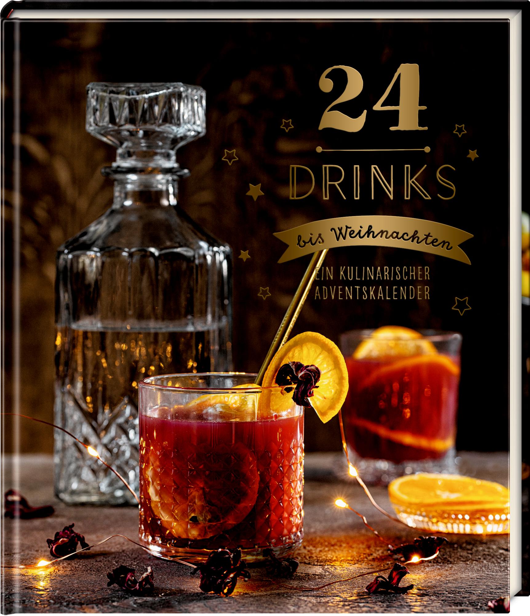 Vorderes Coverbild 24 Drinks bis Weihnachten