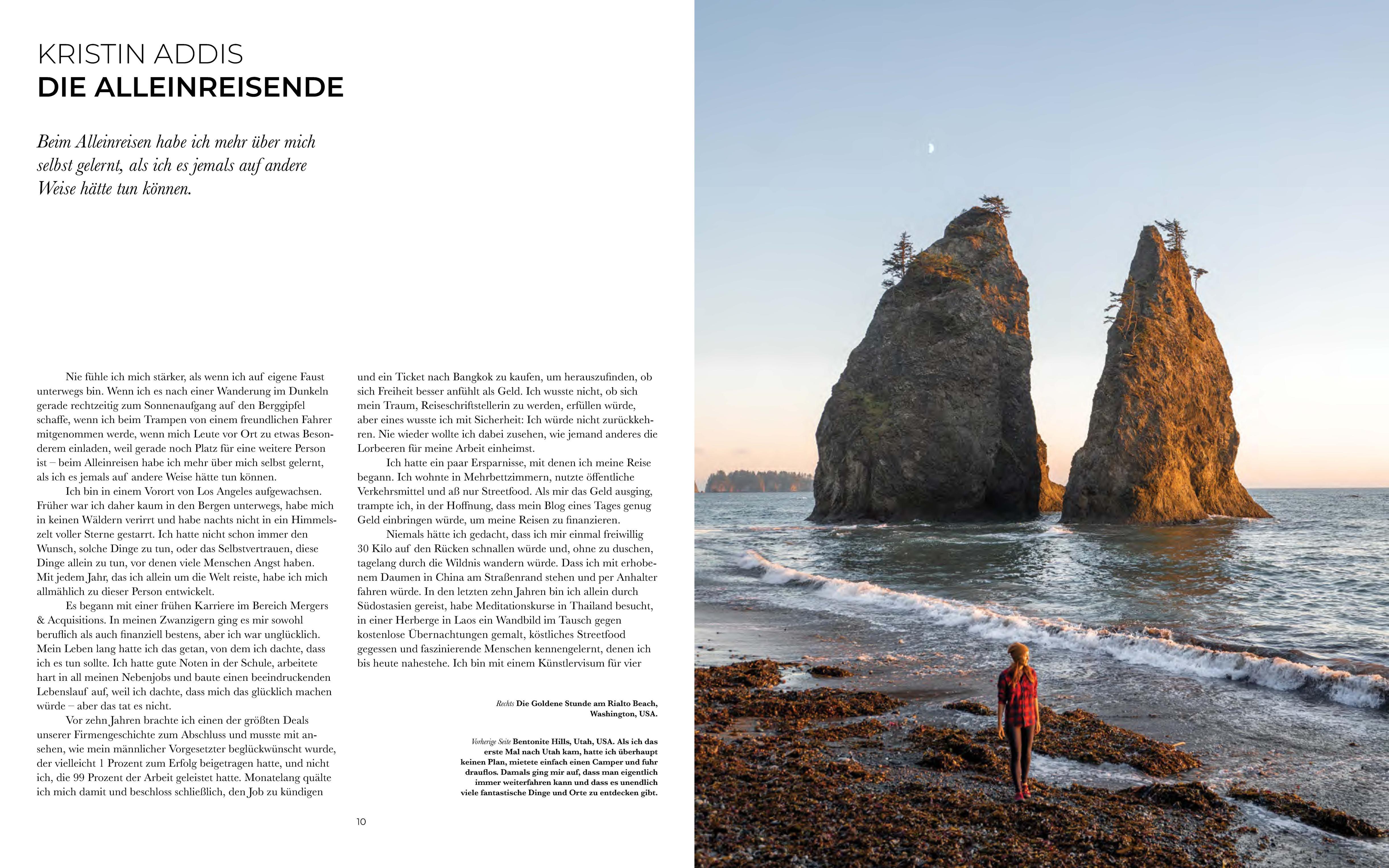 Beispielinhalt (Bild) Abenteurerin