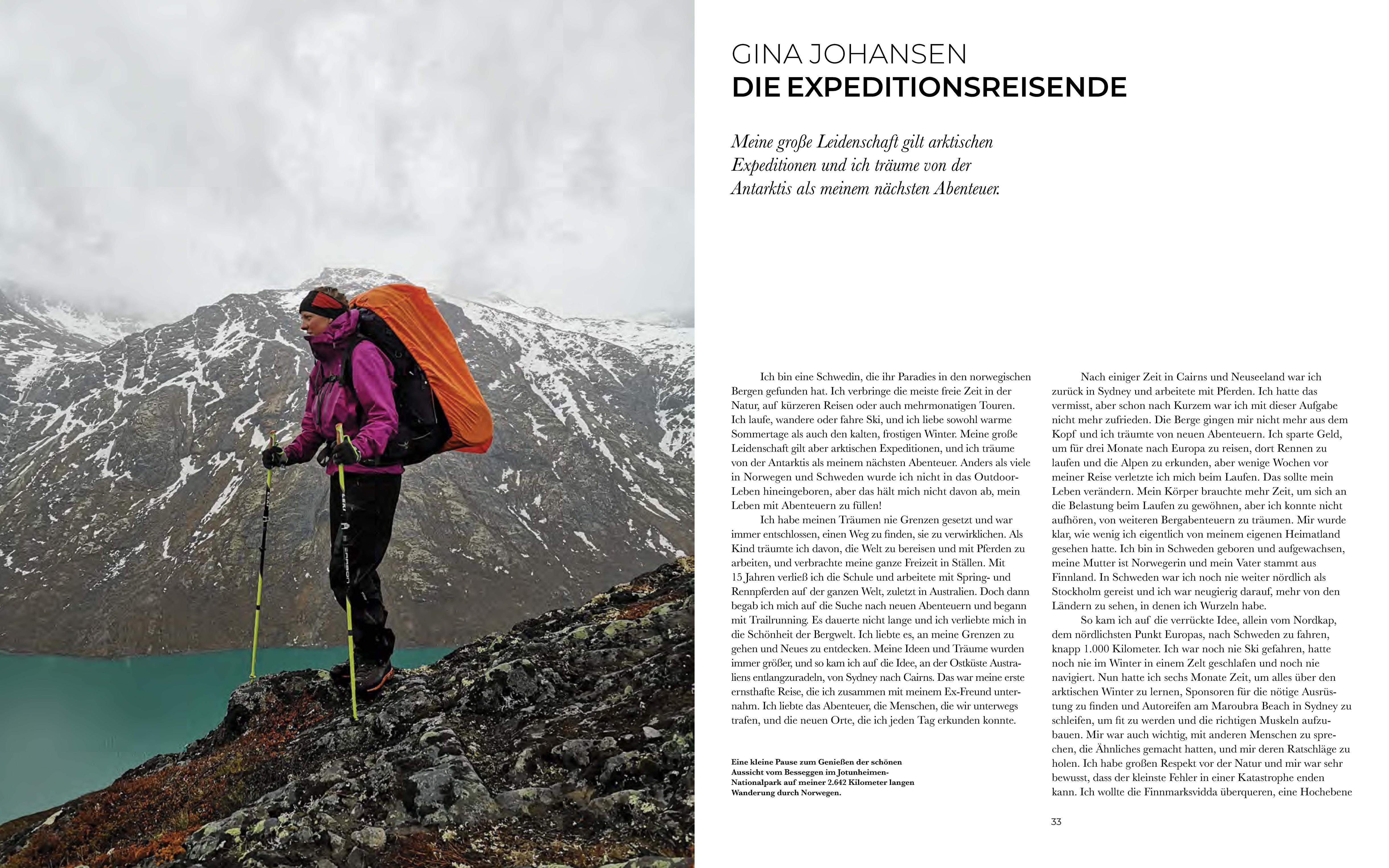 Beispielinhalt (Bild) Abenteurerin