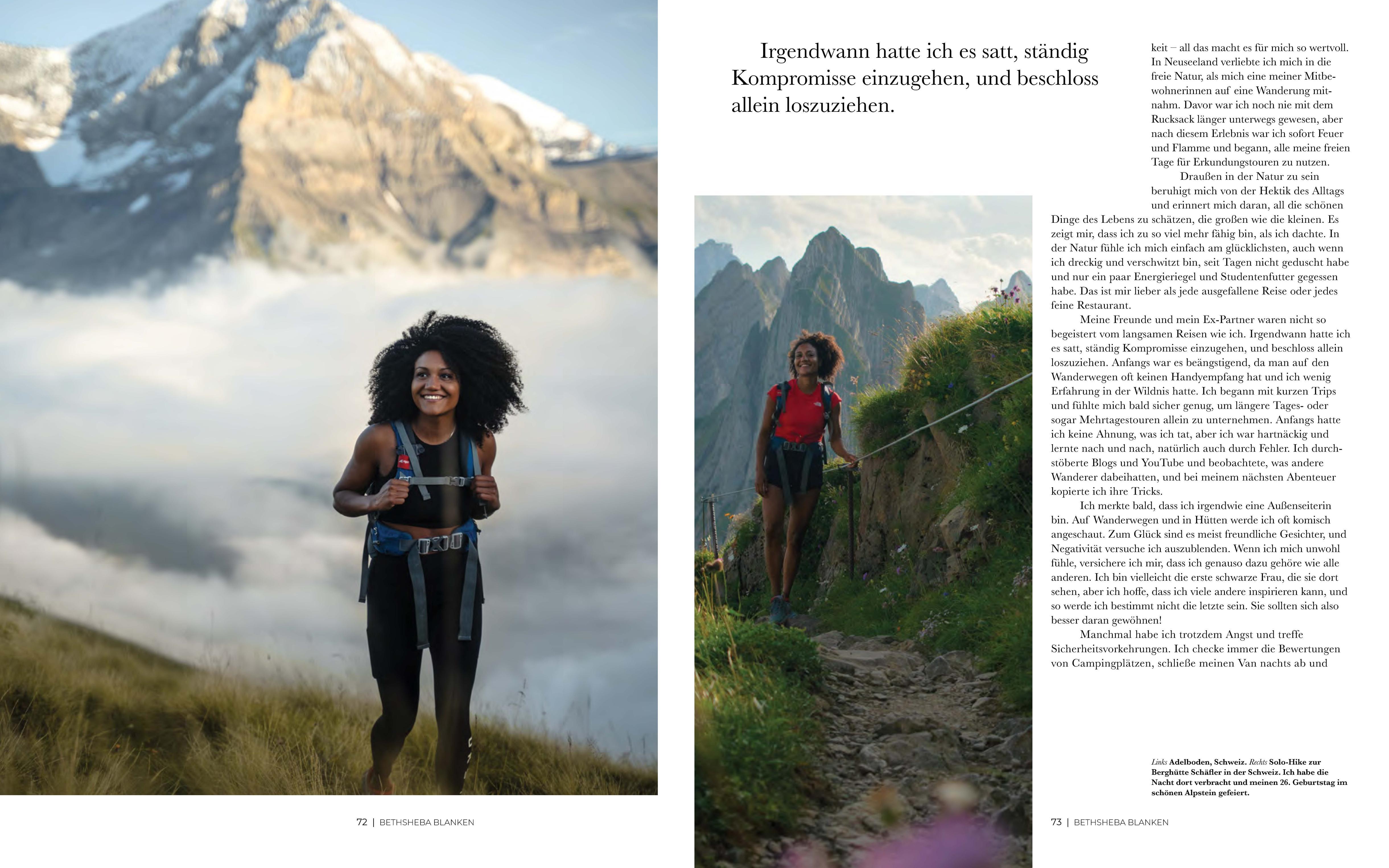 Beispielinhalt (Bild) Abenteurerin