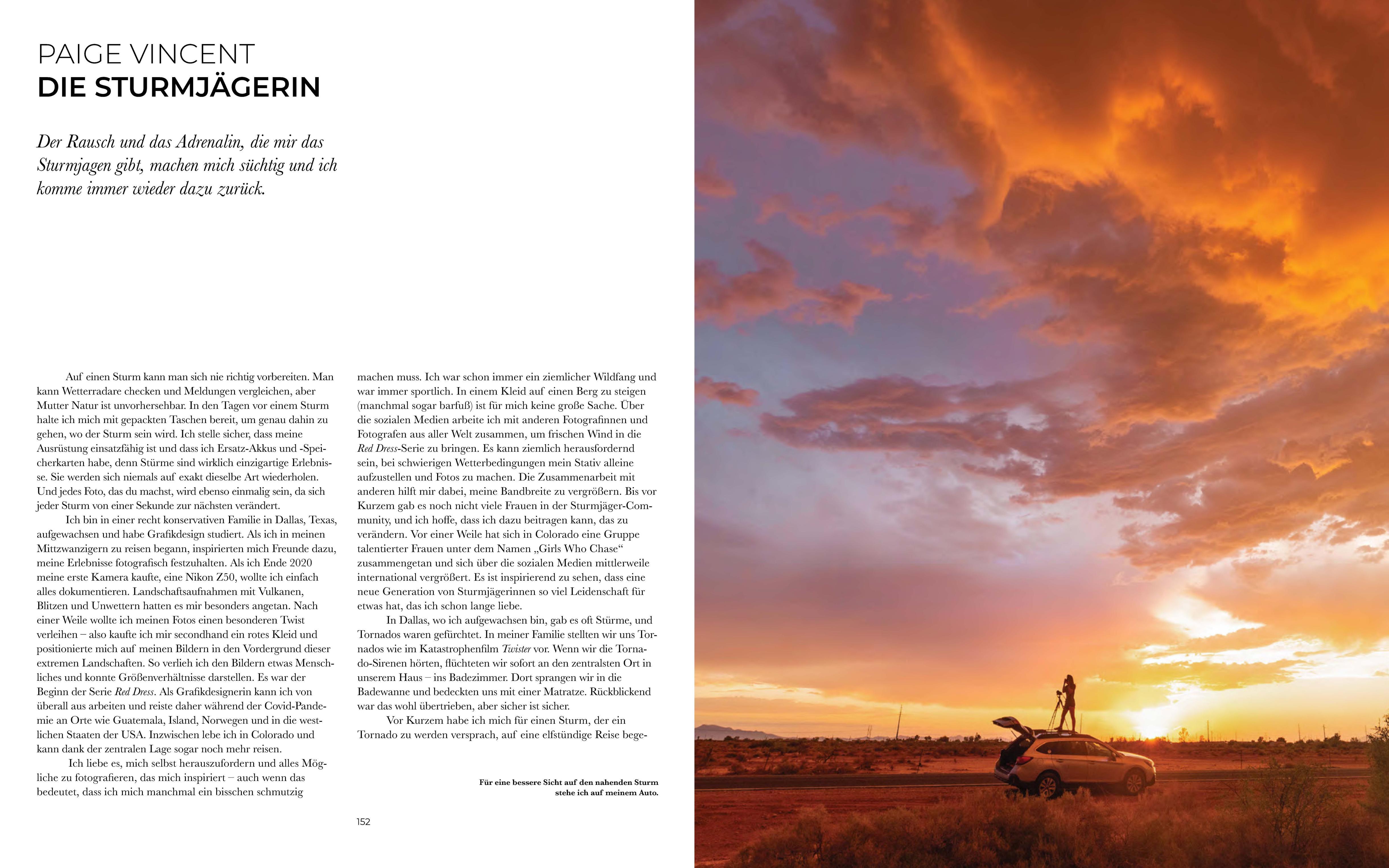 Beispielinhalt (Bild) Abenteurerin