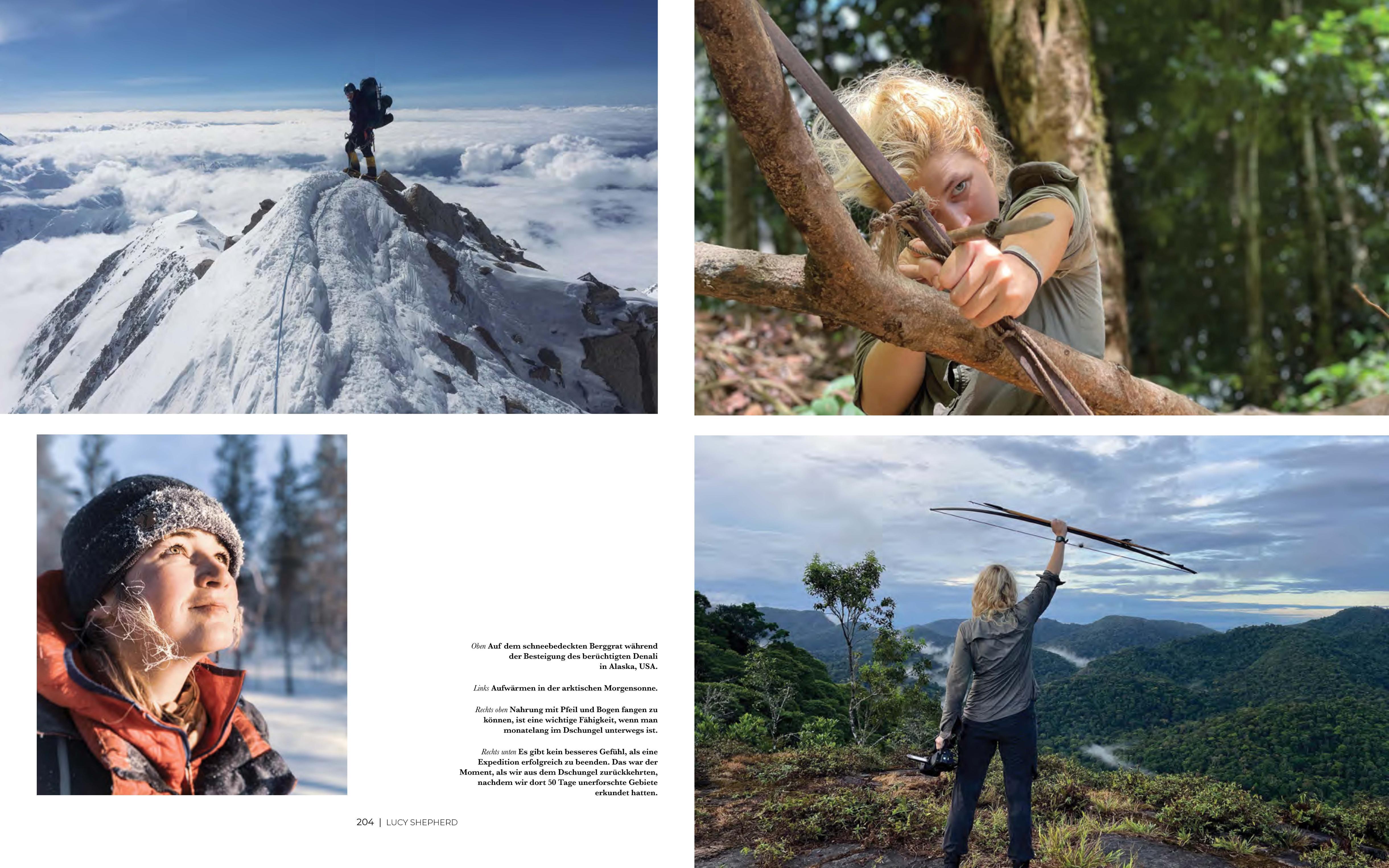 Beispielinhalt (Bild) Abenteurerin