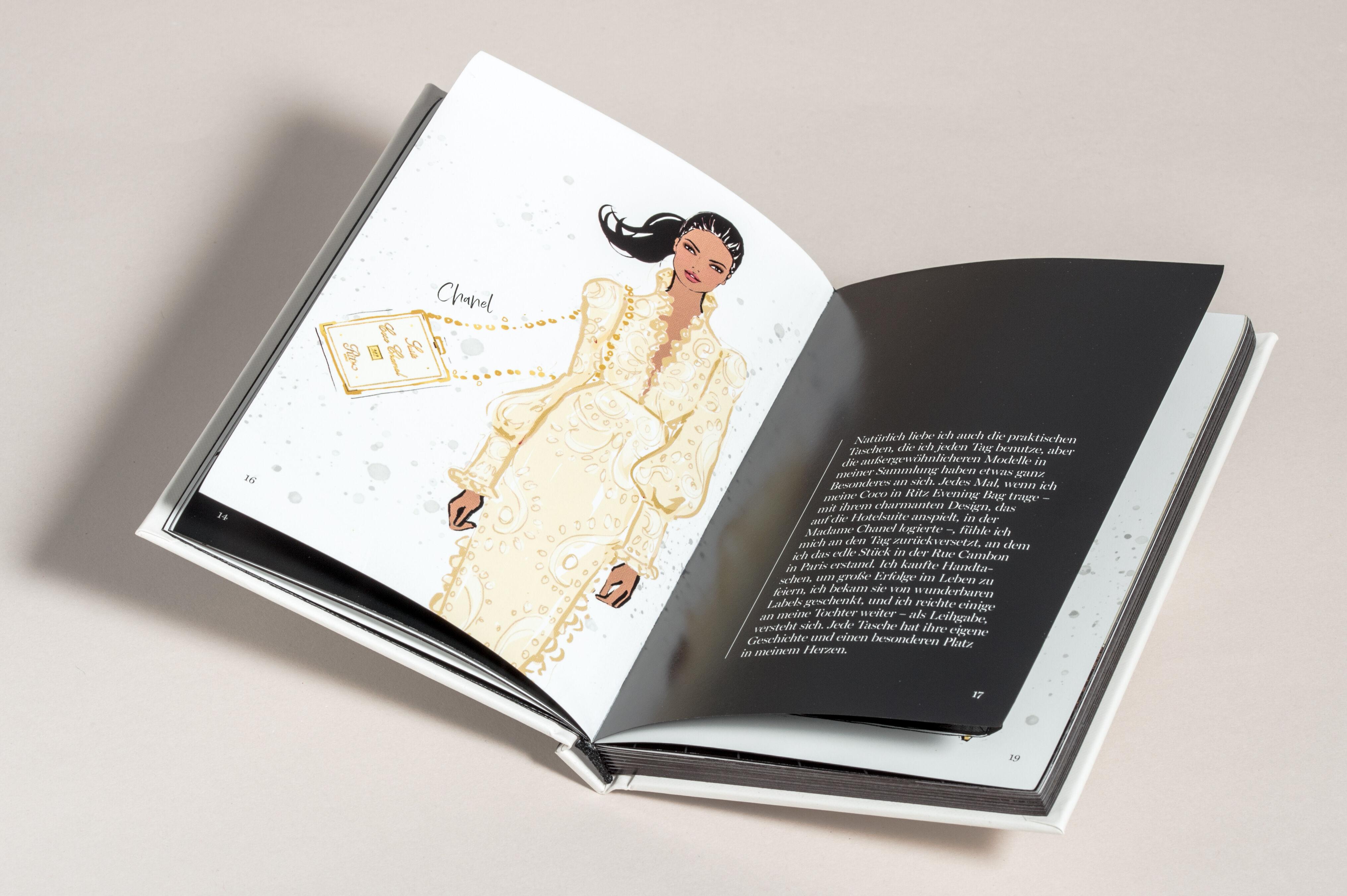 Beispielinhalt (Bild) Die Handtasche - Eine illustrierte Hommage an einen Modeklassiker