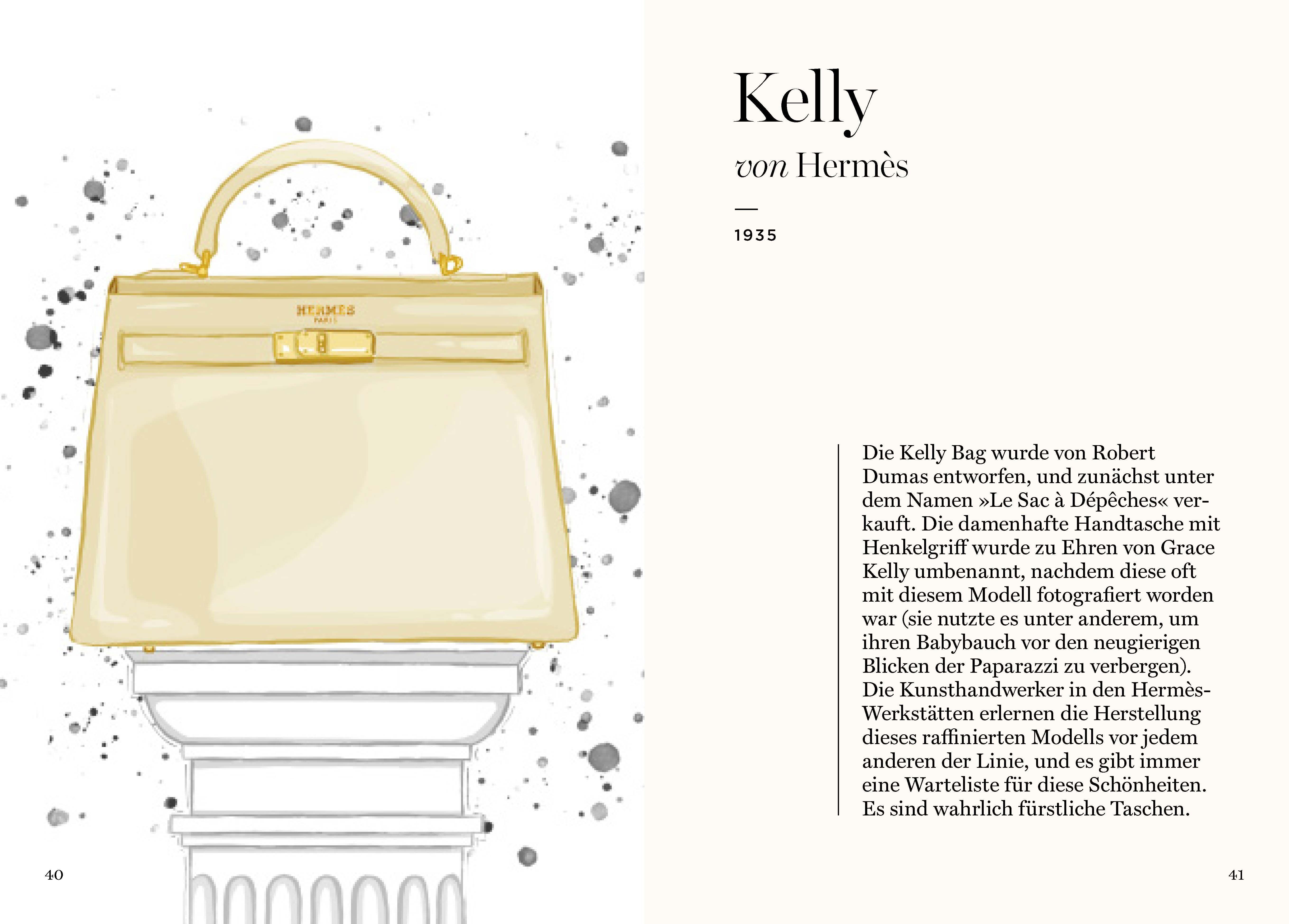 Beispielinhalt (Bild) Die Handtasche - Eine illustrierte Hommage an einen Modeklassiker